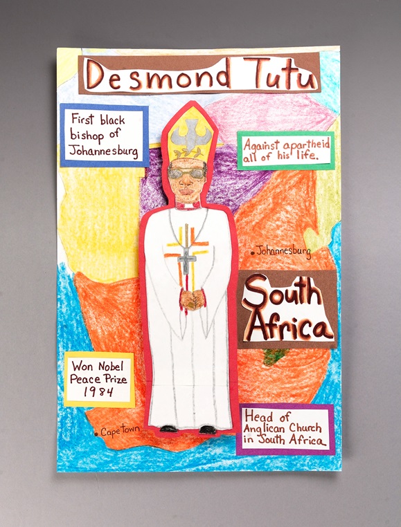 South Africas Desmond Tutu | crayola.cn