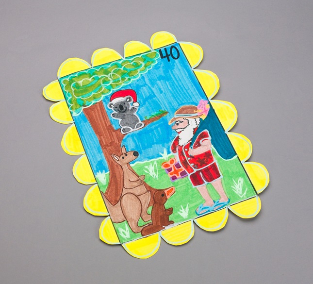 Australian Christmas Stamps | crayola.cn