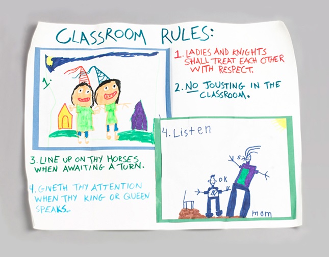 School Rules Scroll | crayola.cn